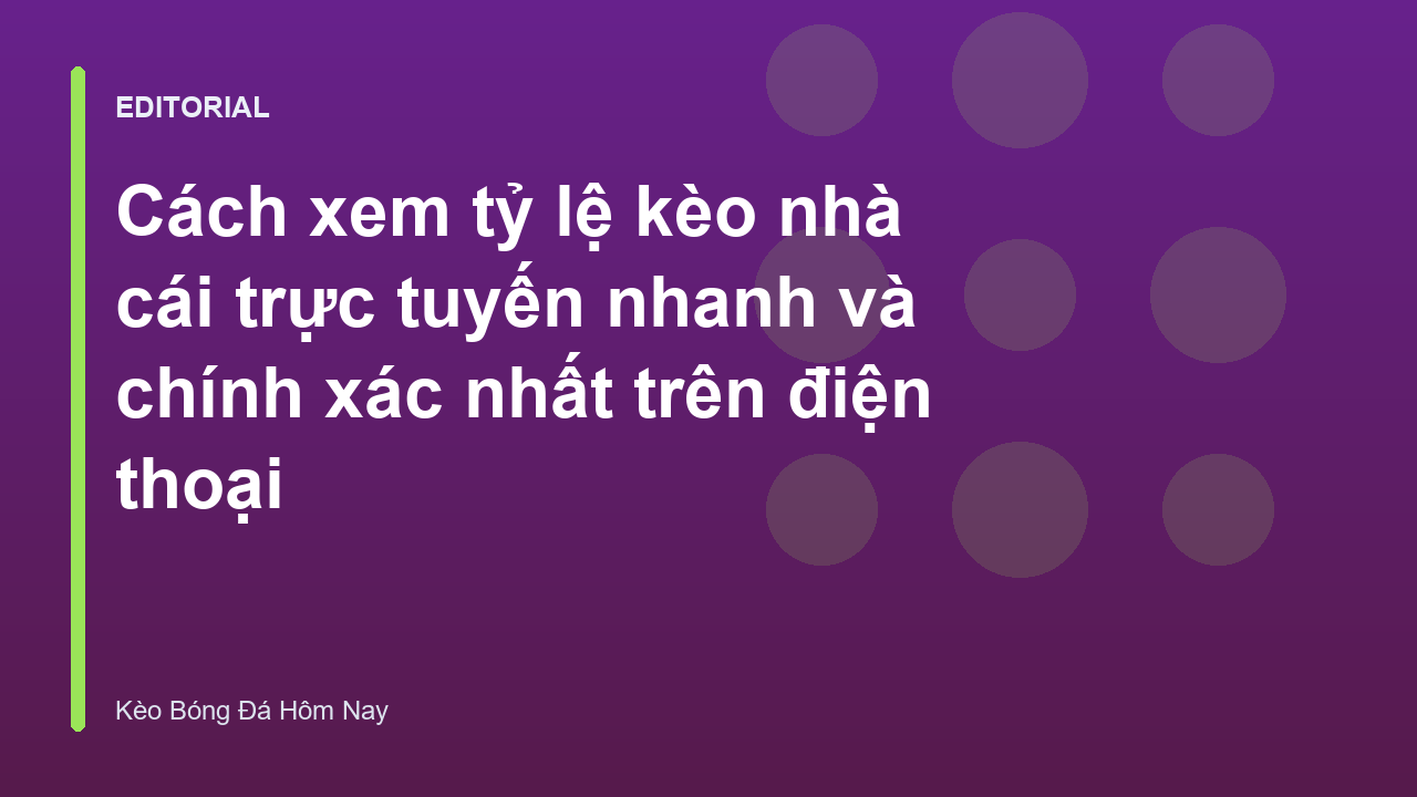 Người dùng xem tỷ lệ kèo nhà cái trên điện thoại